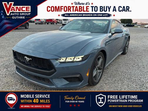 Vapor Blue Metallic 2026 Ford Mustang EcoBoost