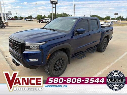 Deep Blue Pearl 2023 Nissan Frontier PRO-4X
