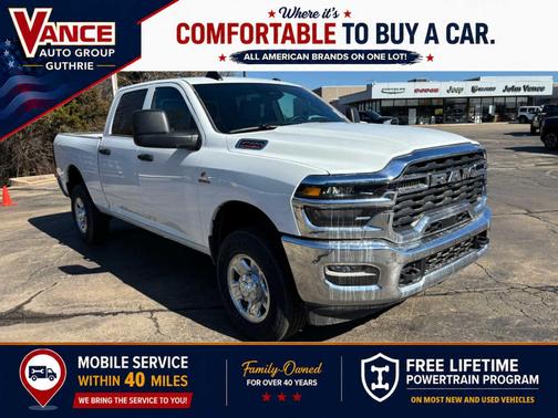 Bright White Clearcoat 2026 RAM 2500 Tradesman