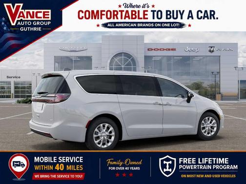 Bright White Clearcoat 2025 Chrysler Pacifica Select