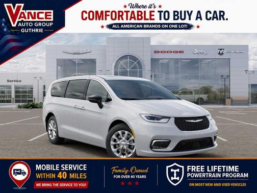 Bright White Clearcoat 2025 Chrysler Pacifica Select