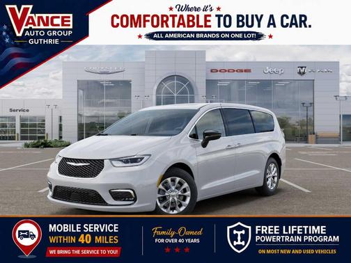 Bright White Clearcoat 2025 Chrysler Pacifica Select