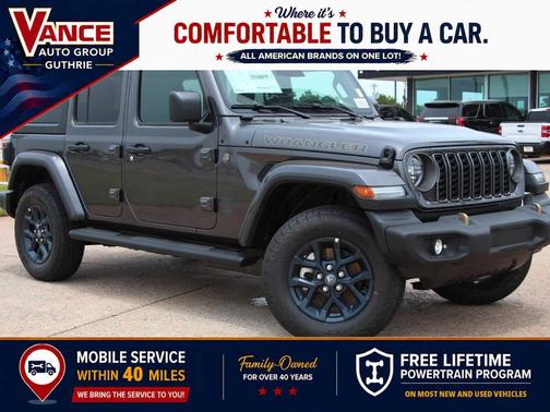 Granite Crystal Clearcoat Metallic 2026 Jeep Wrangler 85th Anniversary
