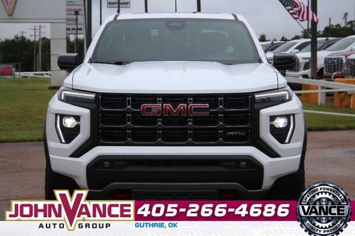 Summit White 2025 GMC Canyon AT4