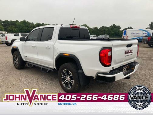 Summit White 2025 GMC Canyon AT4