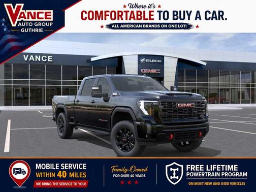 Onyx Black 2026 GMC Sierra 2500 AT4