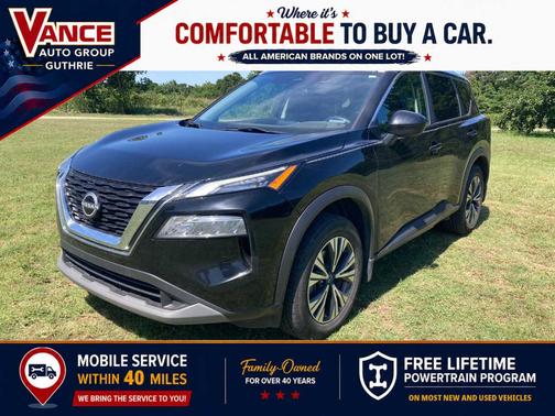 Black 2023 Nissan Rogue SV
