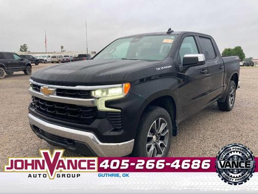 Black 2022 Chevrolet Silverado 1500 LT