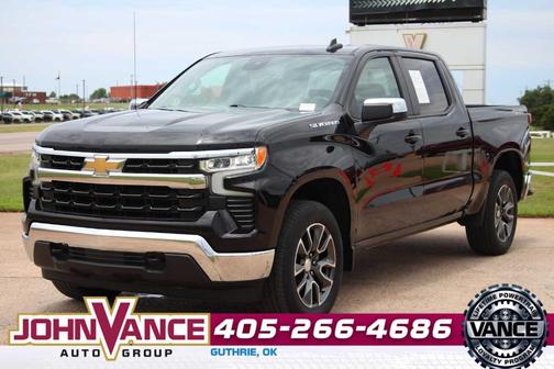 Black 2022 Chevrolet Silverado 1500 LT