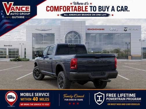 Blue Metallic 2026 RAM 2500 Rebel/Power Wagon