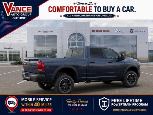 Blue Metallic 2026 RAM 2500 Rebel/Power Wagon