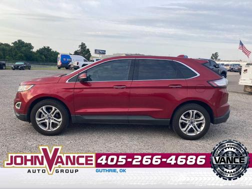 Ruby Red Metallic Tinted Clearcoat 2016 Ford Edge Titanium