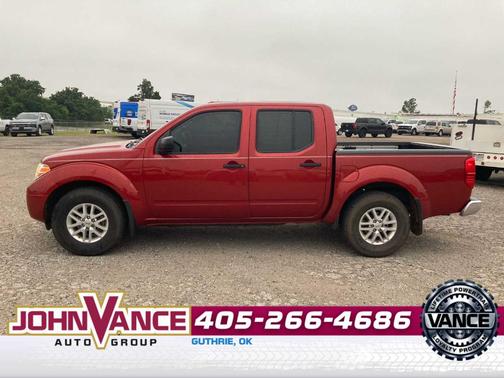 Lava Red 2018 Nissan Frontier SV