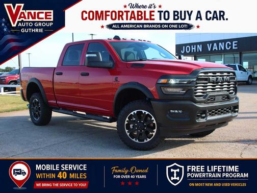 Flame Red Clearcoat 2026 RAM 2500 Tradesman