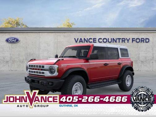 Ruby Red Metallic Tinted Clearcoat 2026 Ford Bronco Heritage Edition