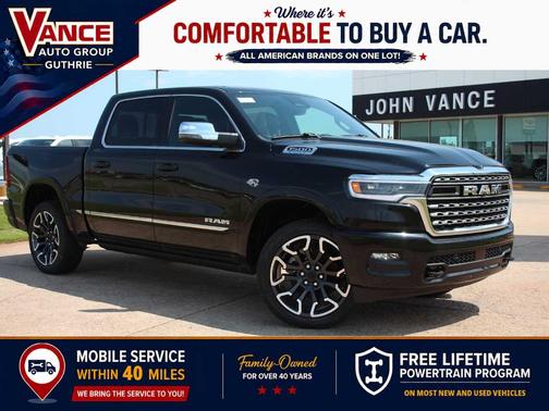 Diamond Black 2026 RAM 1500 Limited