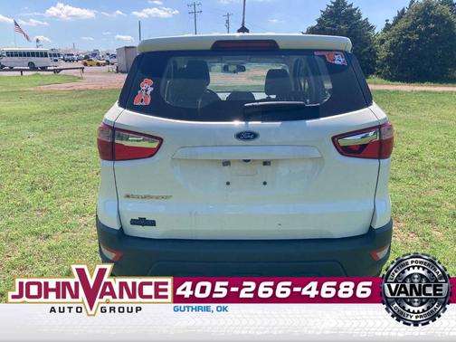 Diamond White 2021 Ford EcoSport S