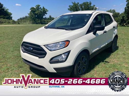 Diamond White 2021 Ford EcoSport S