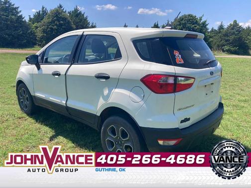 Diamond White 2021 Ford EcoSport S