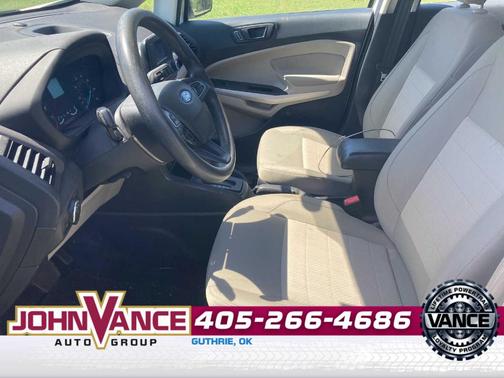 Diamond White 2021 Ford EcoSport S