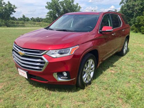 Cajun Red Tintcoat 2019 Chevrolet Traverse High Country
