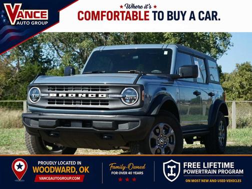 Azure Gray Metallic 2025 Ford Bronco Big Bend
