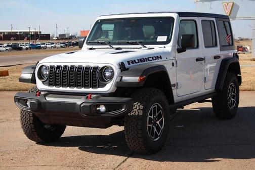Bright White Clearcoat 2026 Jeep Wrangler Rubicon