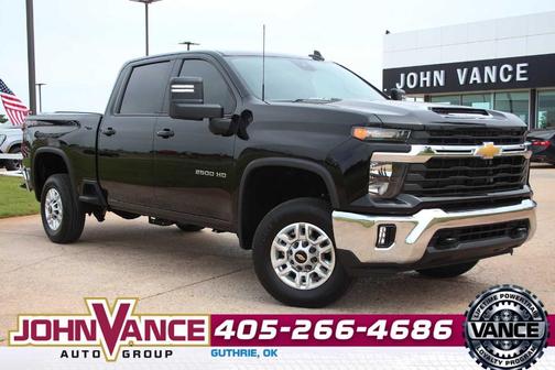 Black 2025 Chevrolet Silverado 2500 LT