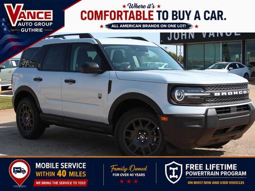 Space White Metallic 2026 Ford Bronco Sport Big Bend