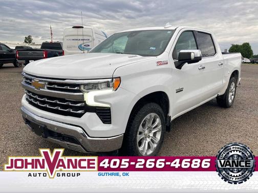 Summit White 2024 Chevrolet Silverado 1500 LTZ