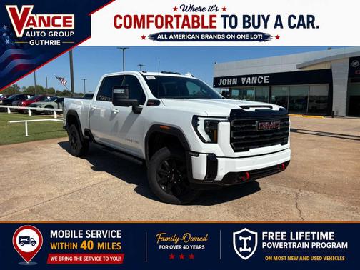 Summit White 2026 GMC Sierra 2500 AT4