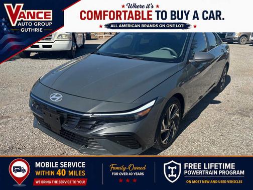 Gray 2025 Hyundai ELANTRA SEL Convenience