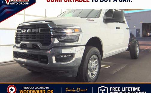 Bright White Clearcoat 2025 RAM 3500 Tradesman