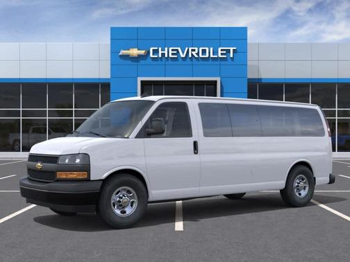 Summit White 2026 Chevrolet Express 3500 LS