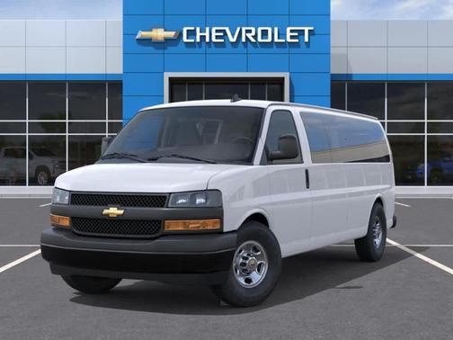 Summit White 2026 Chevrolet Express 3500 LS
