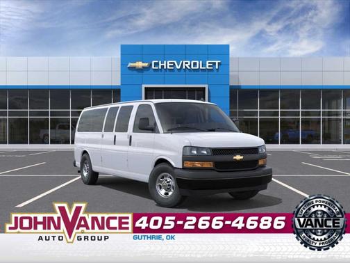 Summit White 2026 Chevrolet Express 3500 LS