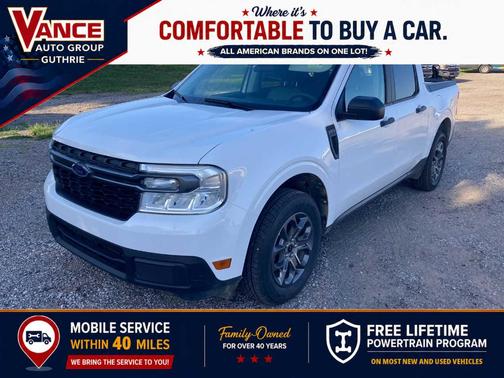 Oxford White 2024 Ford Maverick XLT