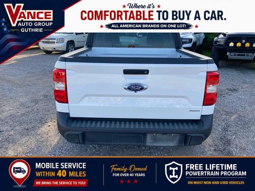 Oxford White 2024 Ford Maverick XLT