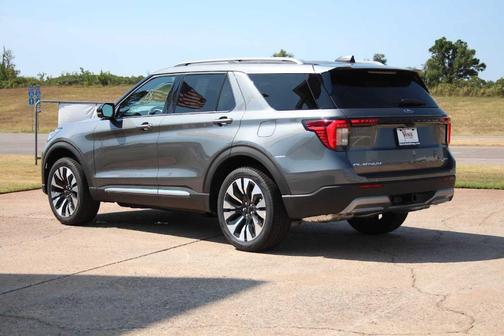 Carbonized Gray Metallic 2026 Ford Explorer Platinum
