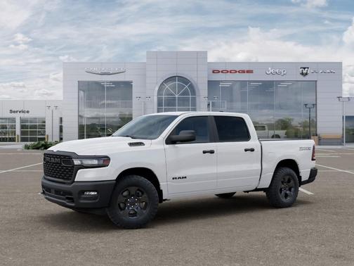 Bright White Clearcoat 2027 RAM 1500 WARLOCK 57 BOX