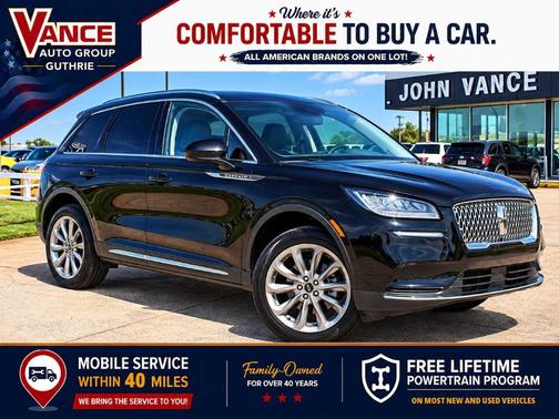 Infinite Black Metallic 2022 Lincoln Corsair Standard