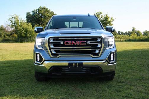 Satin Steel Metallic 2021 GMC Sierra 1500 SLT