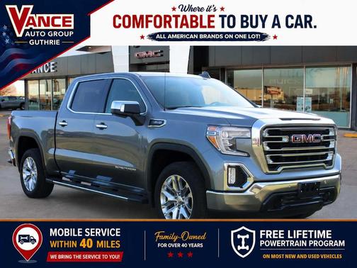 Satin Steel Metallic 2021 GMC Sierra 1500 SLT