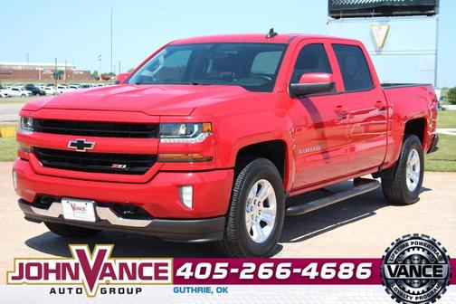 Red 2017 Chevrolet Silverado 1500 LT