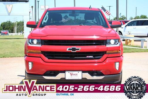 Red 2017 Chevrolet Silverado 1500 LT