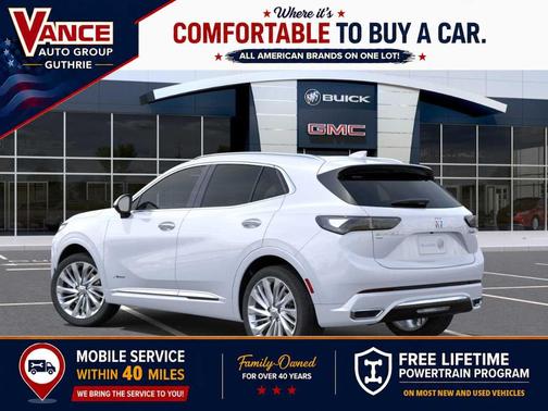 White Tri-Coat 2026 Buick Envision Avenir