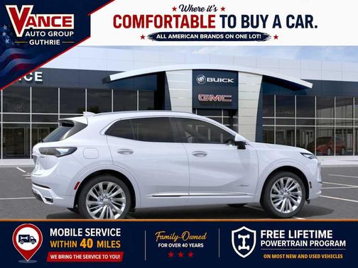 White Tri-Coat 2026 Buick Envision Avenir