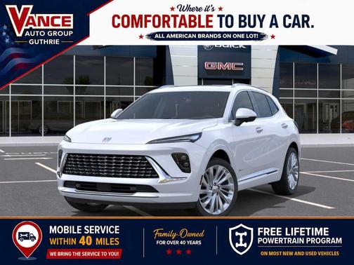 White Tri-Coat 2026 Buick Envision Avenir