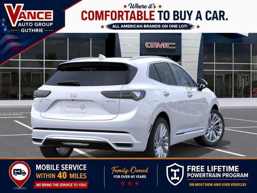 White Tri-Coat 2026 Buick Envision Avenir