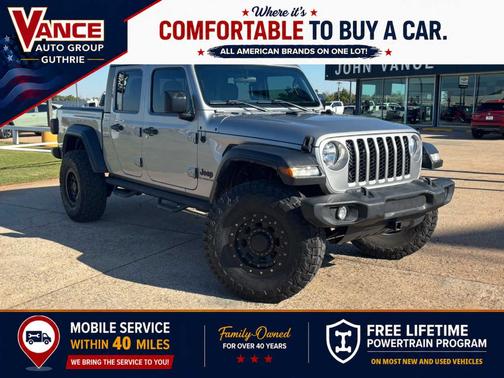 Billet Silver Metallic Clearcoat 2020 Jeep Gladiator Sport